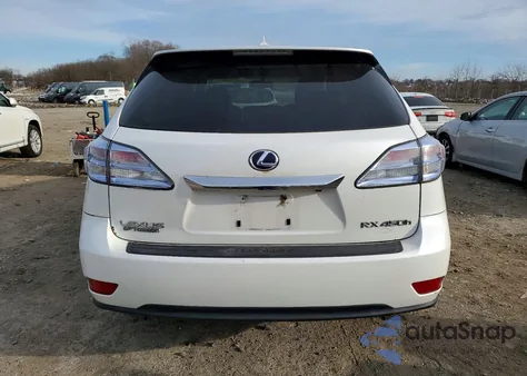 2010 Lexus Rx 450H from USA, damaged, VIN JTJZB1BA3A2002972